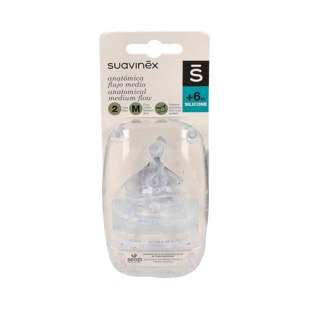 TETINA SILICONA ANATOMICA SUAVINEX T2M 2 U