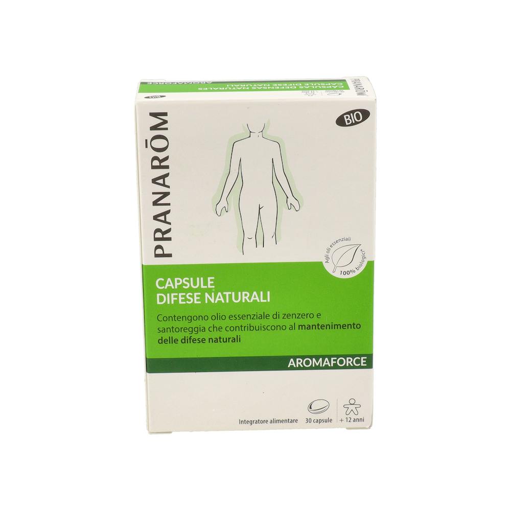 PRANAROM AROMAFORCE CAPSULAS DEFENSAS NATURALES BIO 30 CAPSULAS