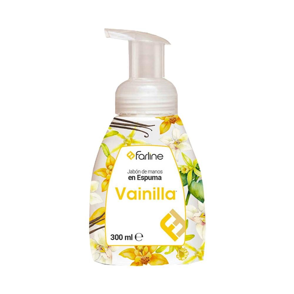 FARLINE JABON DE MANOS EN ESPUMA 1 ENVASE 300 ML AROMA VAINILLA