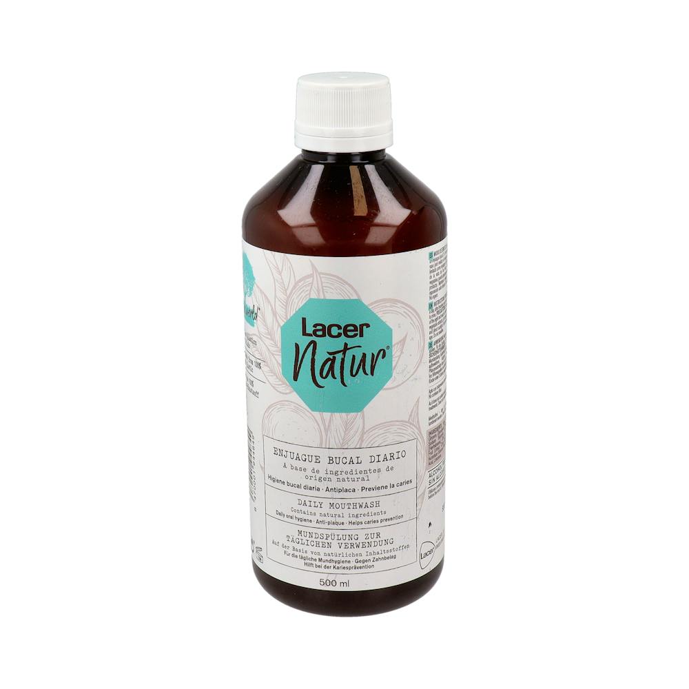LACER NATUR ENJUAGUE BUCAL DIARIO 1 ENVASE 500 M