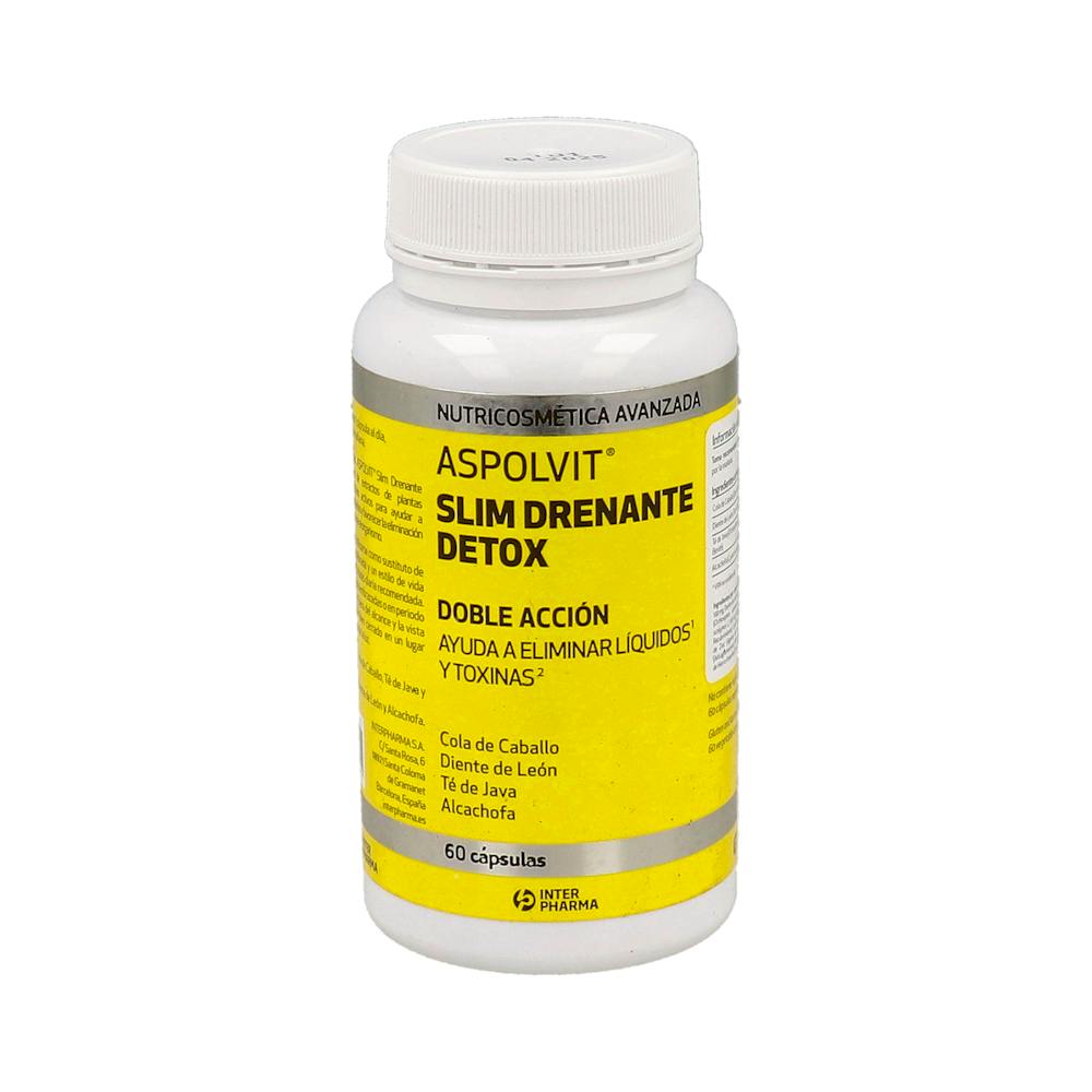 ASPOLVIT SLIM DRENANTE DETOX 60 CAPSULAS