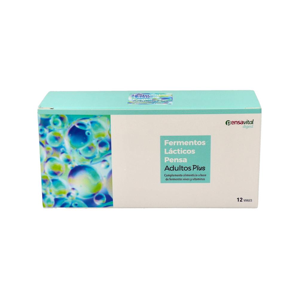 FERMENTOS LACTICOS PENSA ADULTOS PLUS 12 VIALES 7 ML