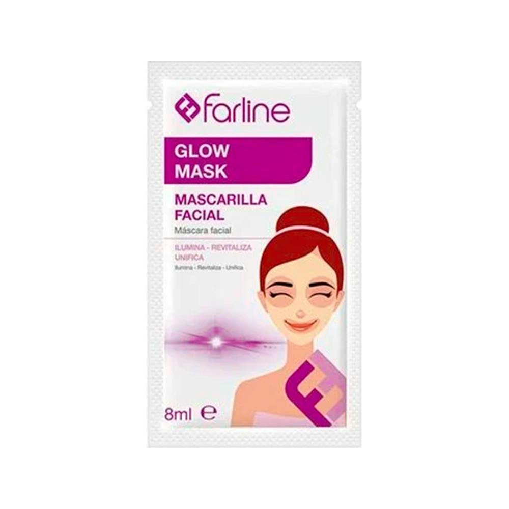 FARLINE MASCARILLA FACIAL GLOW MASK CREMA 1 ENVASE 8 ml