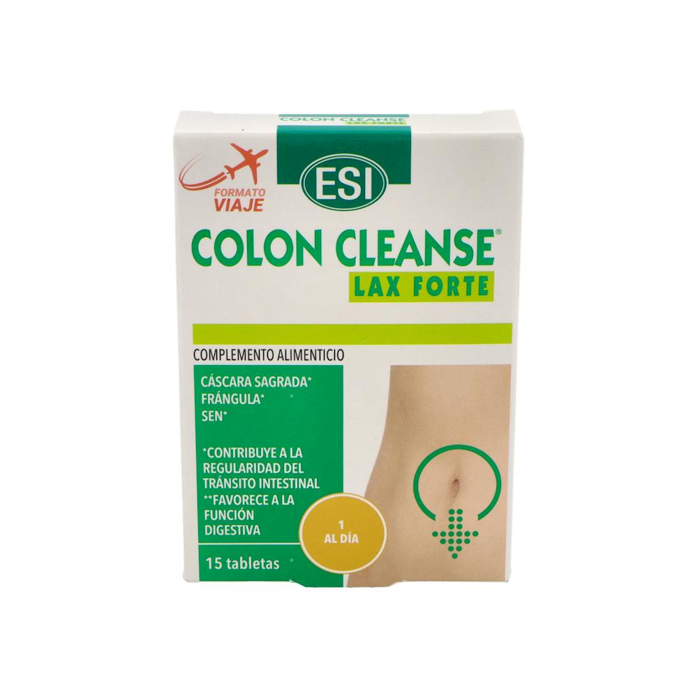 ESI COLON CLEANSE LAX FORTE 15 COMPRIMIDOS