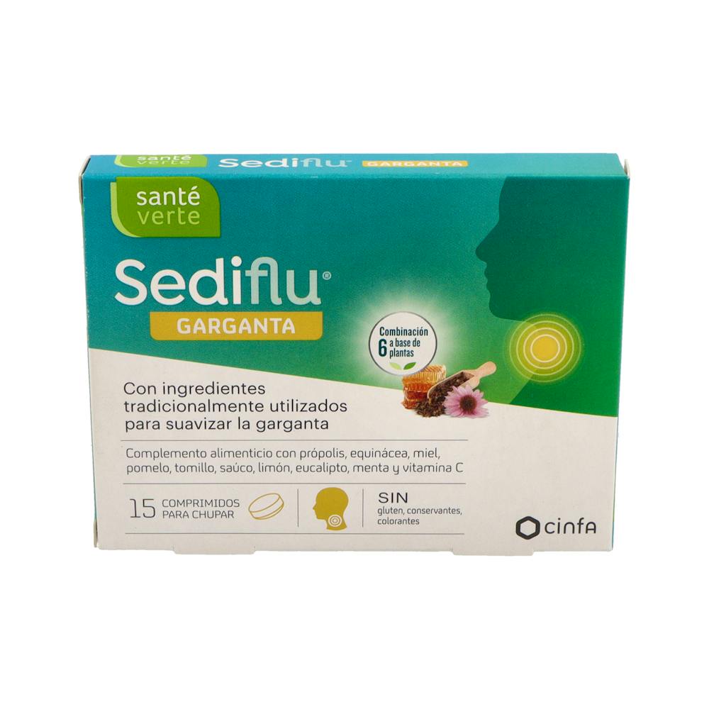 SEDIFLU GARGANTA 15 PASTILLAS