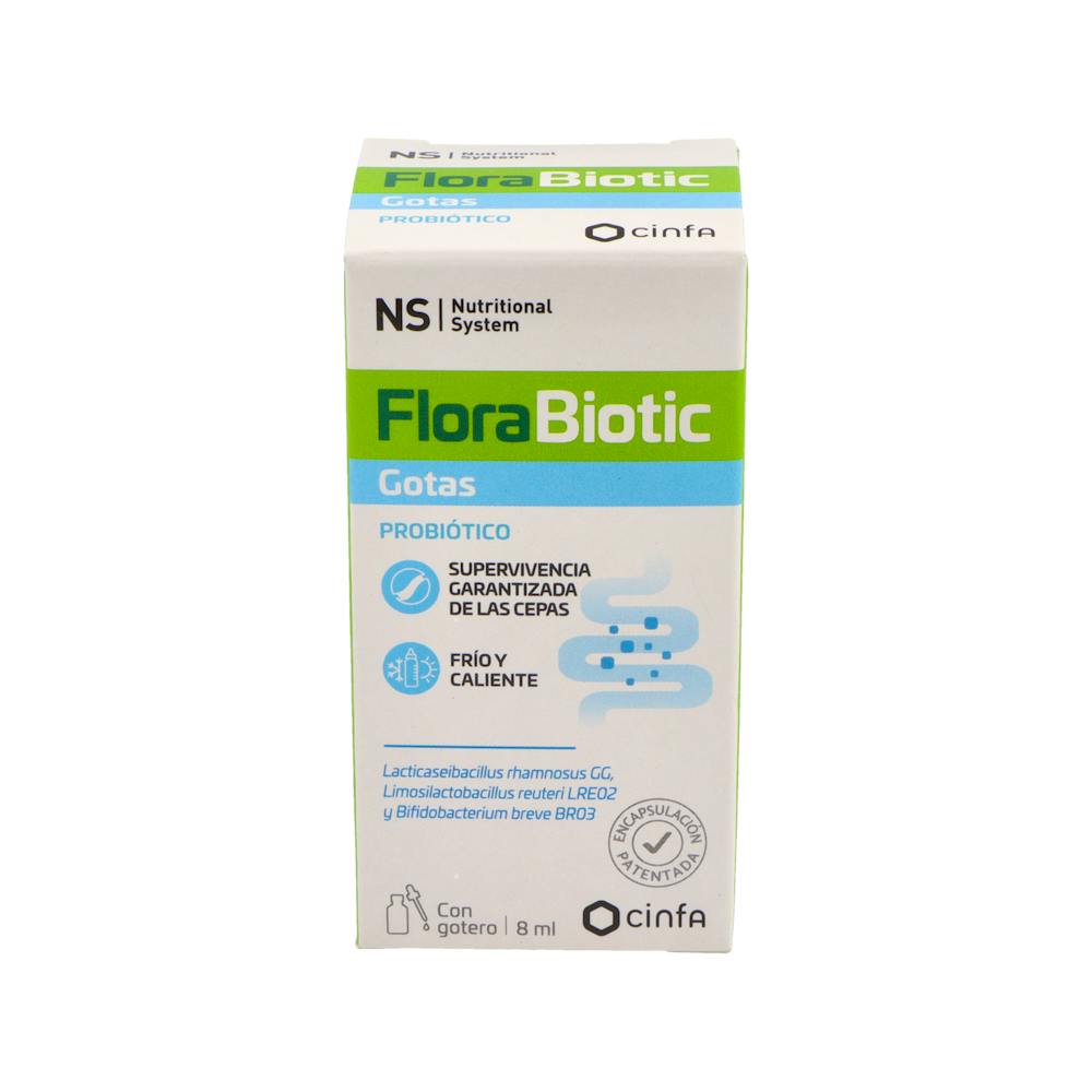 NS FLORABIOTIC GOTAS 1 ENVASE 8 ML
