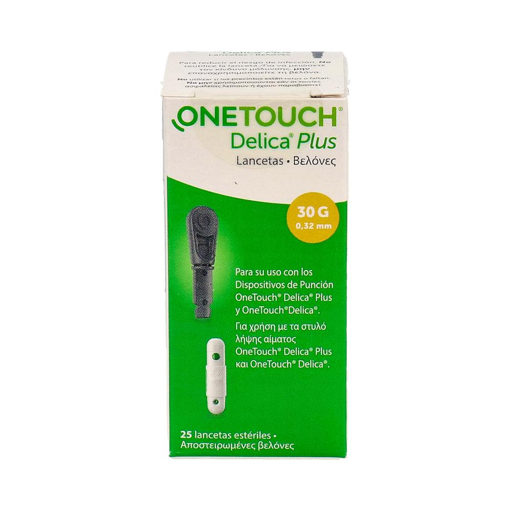 ONETOUCH DELICA PLUS LANCETAS (25 LANCE