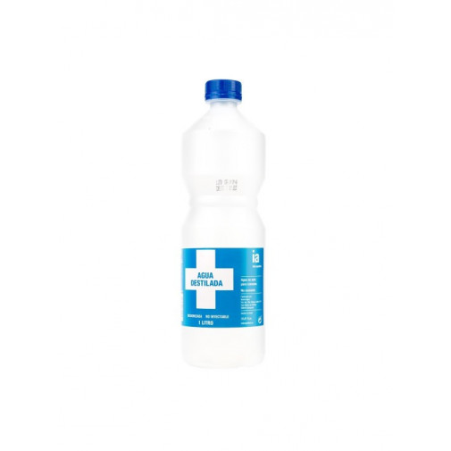 INTERAPOTHEK AGUA DESTILADA 1 ENVASE 1000 ML