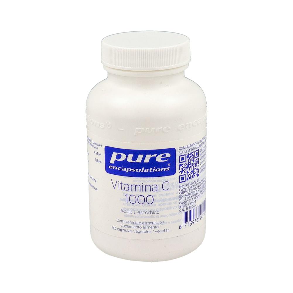 PURE ENCAPSULATIONS VITAMINA C 1000 90 CAPSULAS