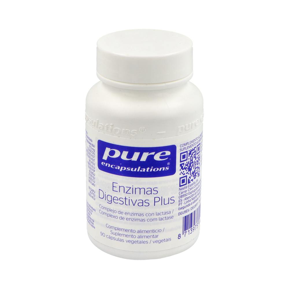 PURE ENCAPSULATIONS ENZIMAS DIGESTIVAS PLUS 90 C