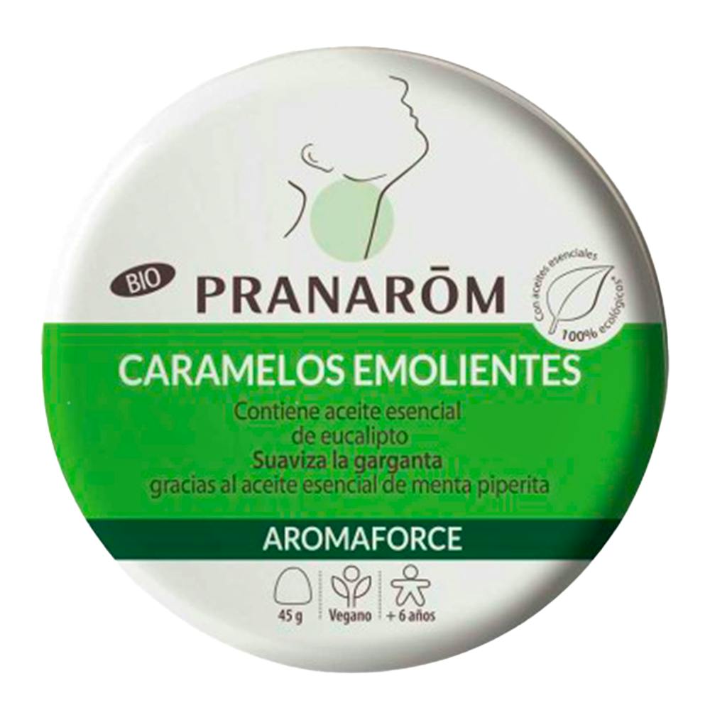 AROMAFORCE CARAMELOS EMOLIENTES MIEL/LIMON 45 G