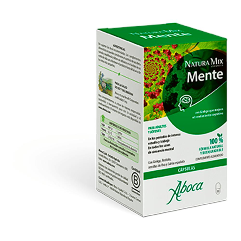ABOCA NATURA MIX ADVANCED MENTE 50 CAPSULAS