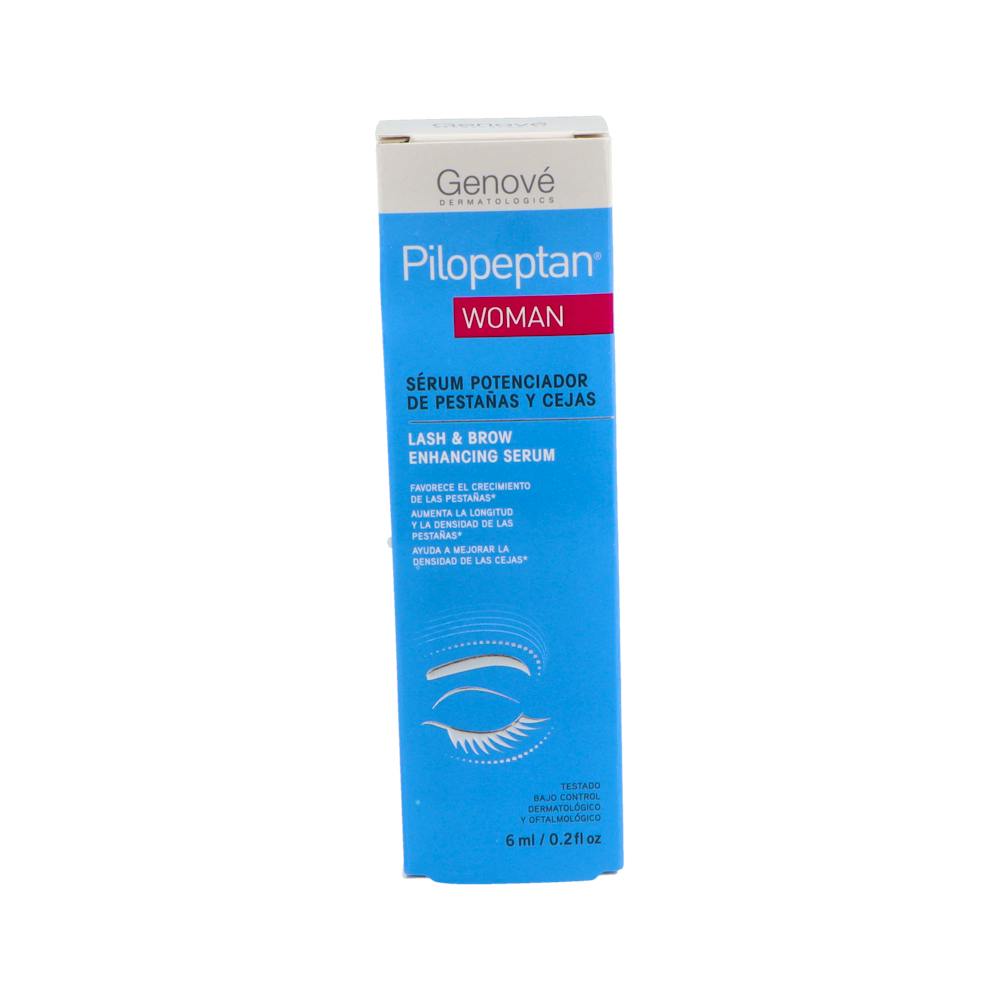PILOPEPTAN WOMAN SERUM POTENCIADOR DE PESTAÑAS Y CEJAS CON APLICADOR 6 ML