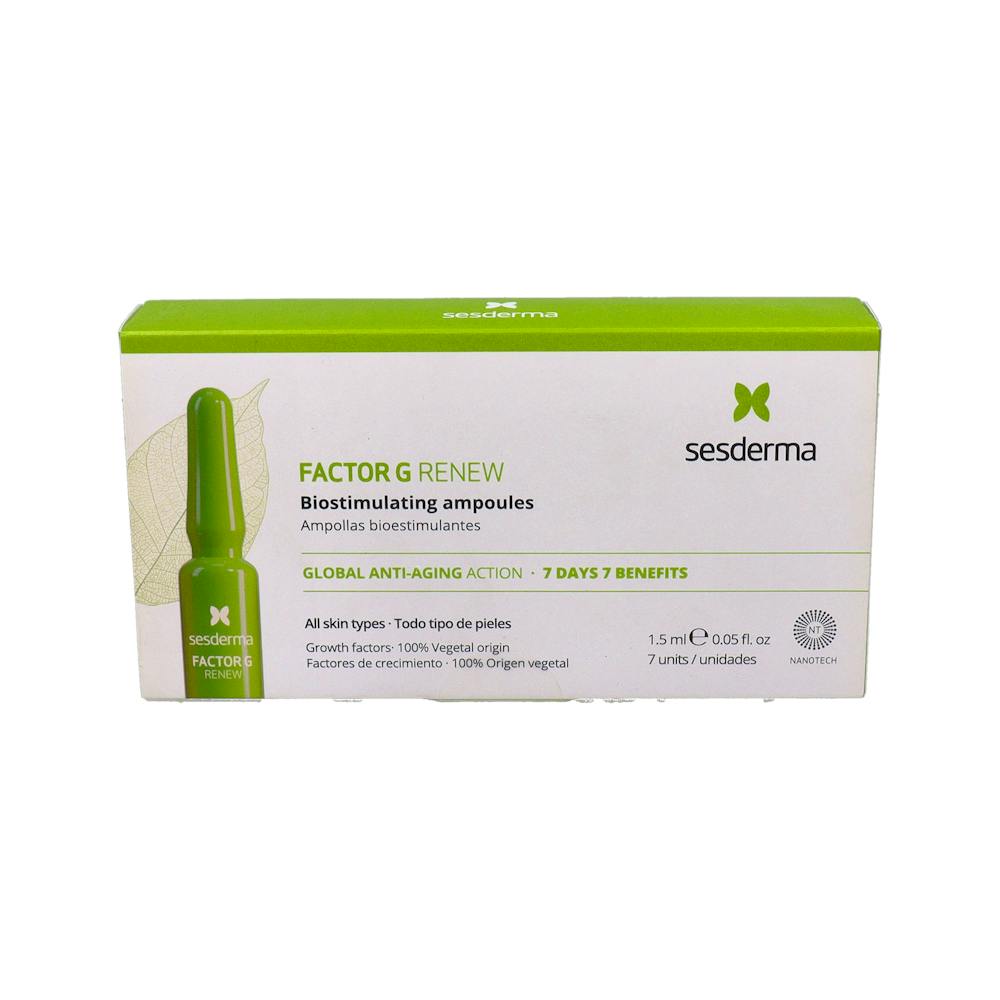 SESDERMA FACTOR G RENEW AMPOLLAS BIOSTIMULANTES 7 AMPOLLAS 15 ML