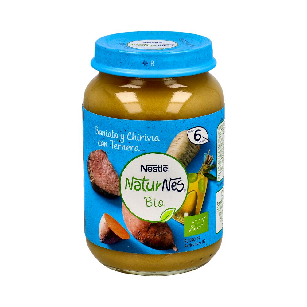 NESTLE NATURNES BIO BONIATO Y CHIRIVIA CON TERNERA 190 G