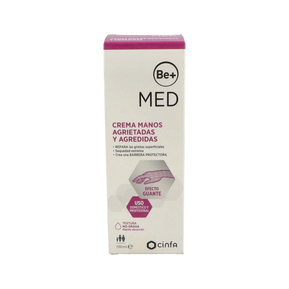 BE+ MED CREMA DE MANOS AGRIETADAS Y AGREDIDAS 1 TUBO 100 ML