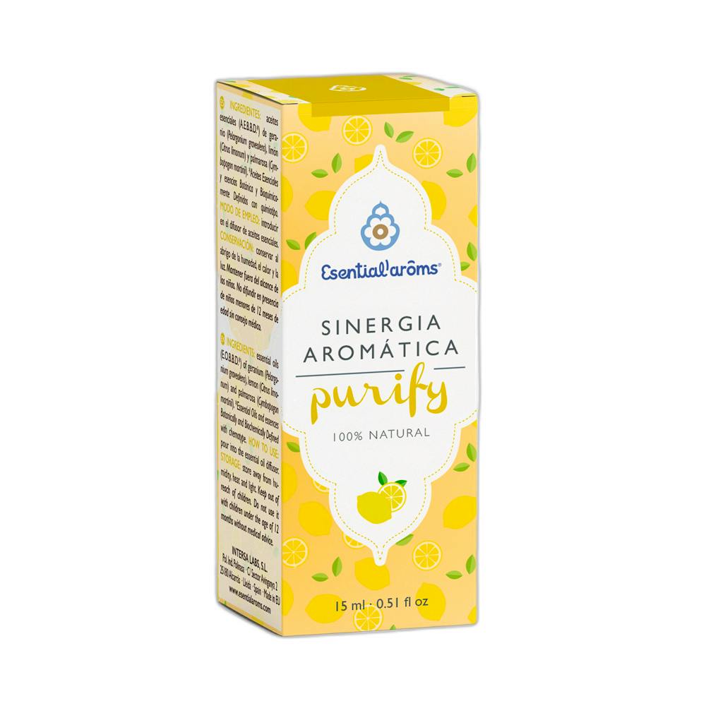 SINERGIA AROMATICA PURIFY ESENTIAL AROMS 1 ENVASE 15 ML