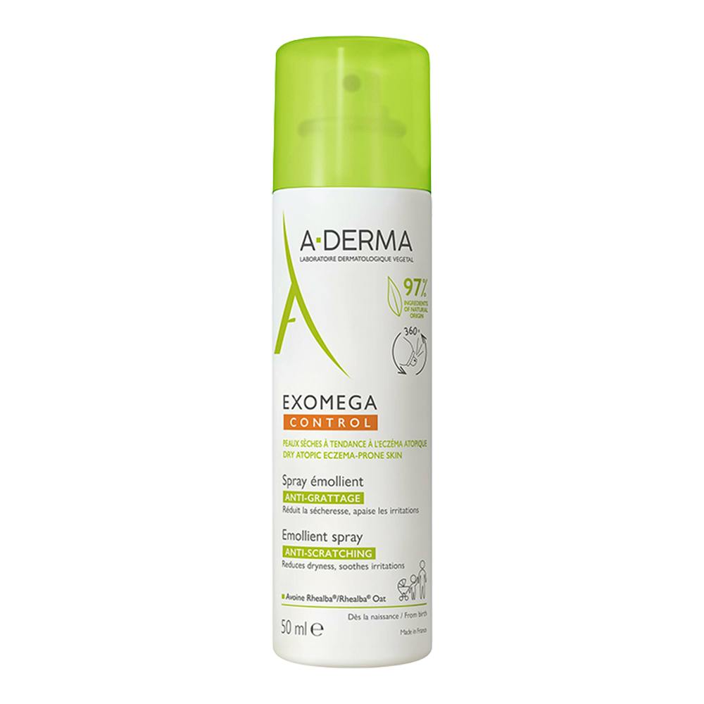 ADERMA EXOMEGA CONTROL SPRAY EMOLIENTE ANTIRASCADO 1 ENVASE 50 ml