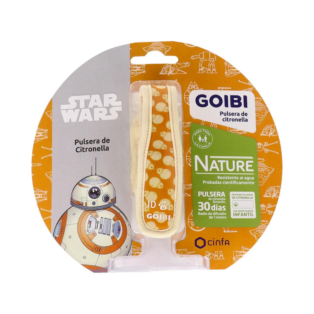 GOIBI PULSERA STAR WARS ROBOT NARANJA CITRONELLA