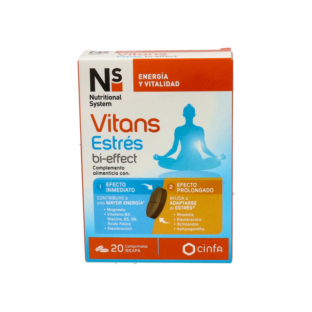 NS EQUIRELAX STRESSCONTROL BIEFFECT 20 COMPRIMIDOS BICAPA