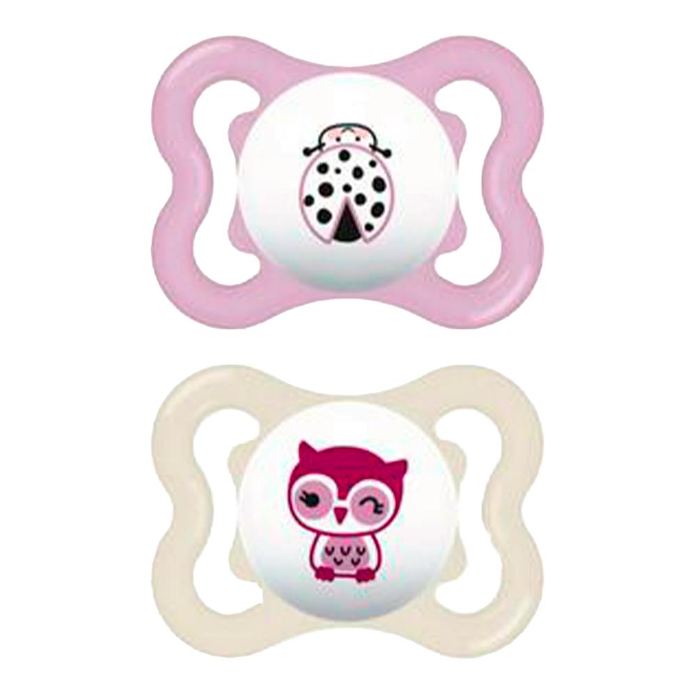CHUPETE SILICONA MAM PERFECT 0 6 MESES R PACK DOBLE