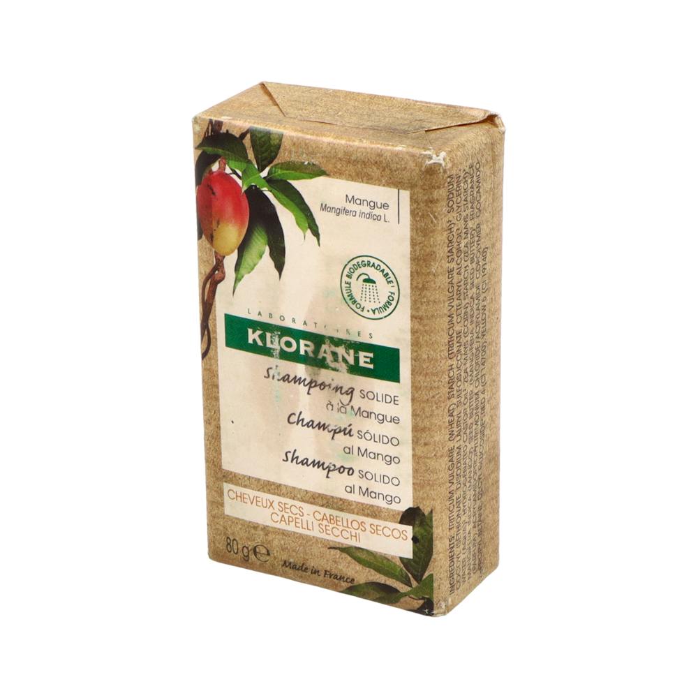 KLORANE CHAMPU SOLIDO AL MANGO 80 G