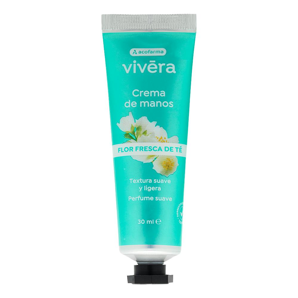 ACOFARMA VIVERA CREMA DE MANOS 30 ML AROMA FLOR FRESCA DE TE