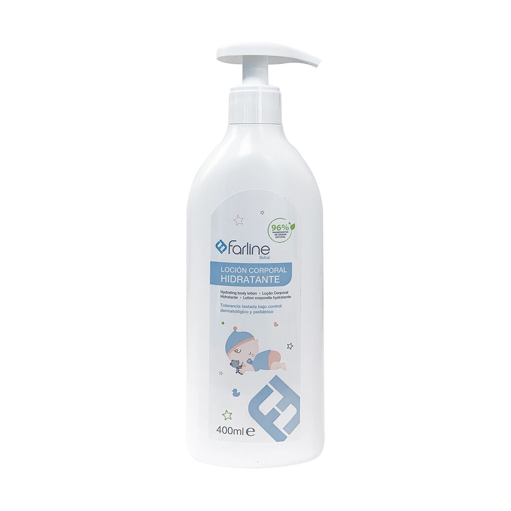 FARLINE BEBE LOCION CORPORAL HIDRATANTE 1 ENVASE 400 ml