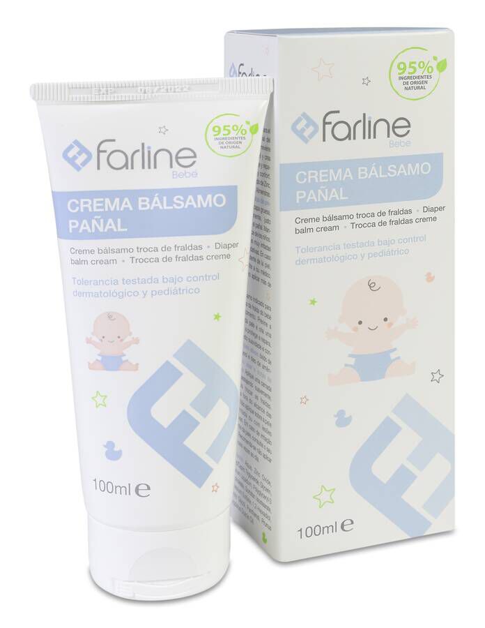 FARLINE BEBE CREMA BALSAMO PAÑAL 1 TUBO 100 ml