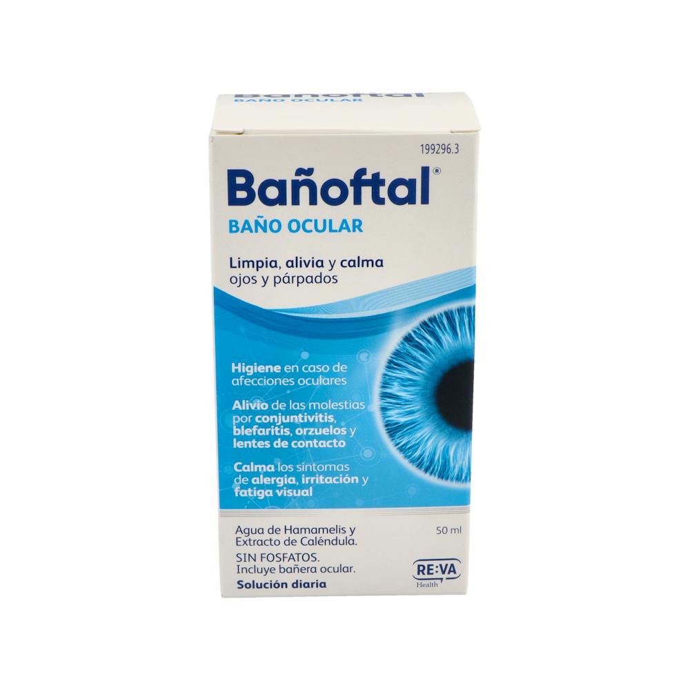 BAÑOFTAL BAÑO OCULAR 1 ENVASE 50 ML