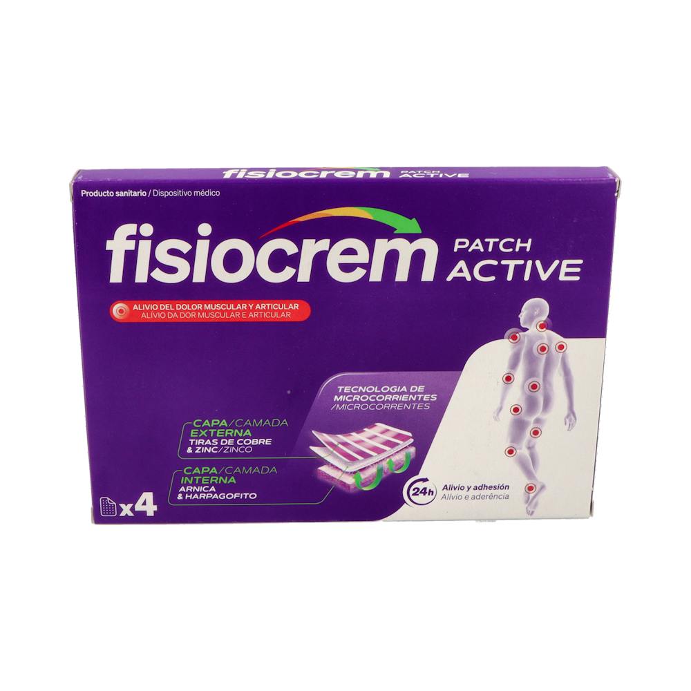 FISIOCREM PARCHE ACTIVE 4 UNIDADES