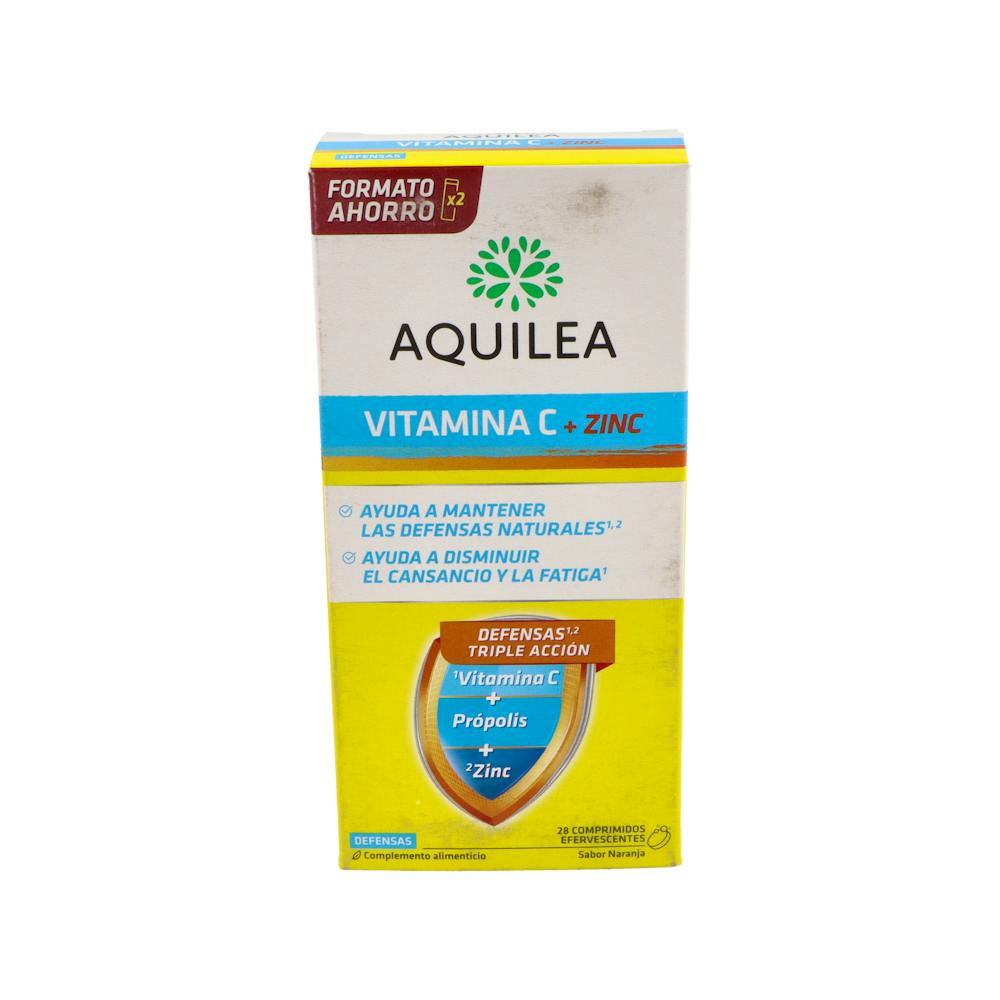 AQUILEA VITAMINA C + ZINC 28 COMPRIMIDOS EFERVES