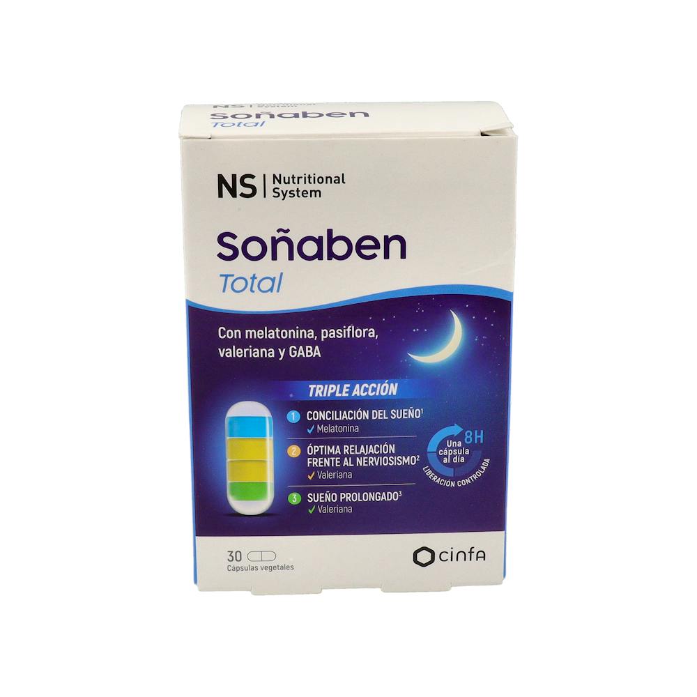 NS SOÑABEN TOTAL 30 CAPSULAS VEGETALES