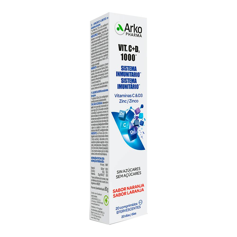 ARKO VIT C&D3+ZN 20 COMP EFERV