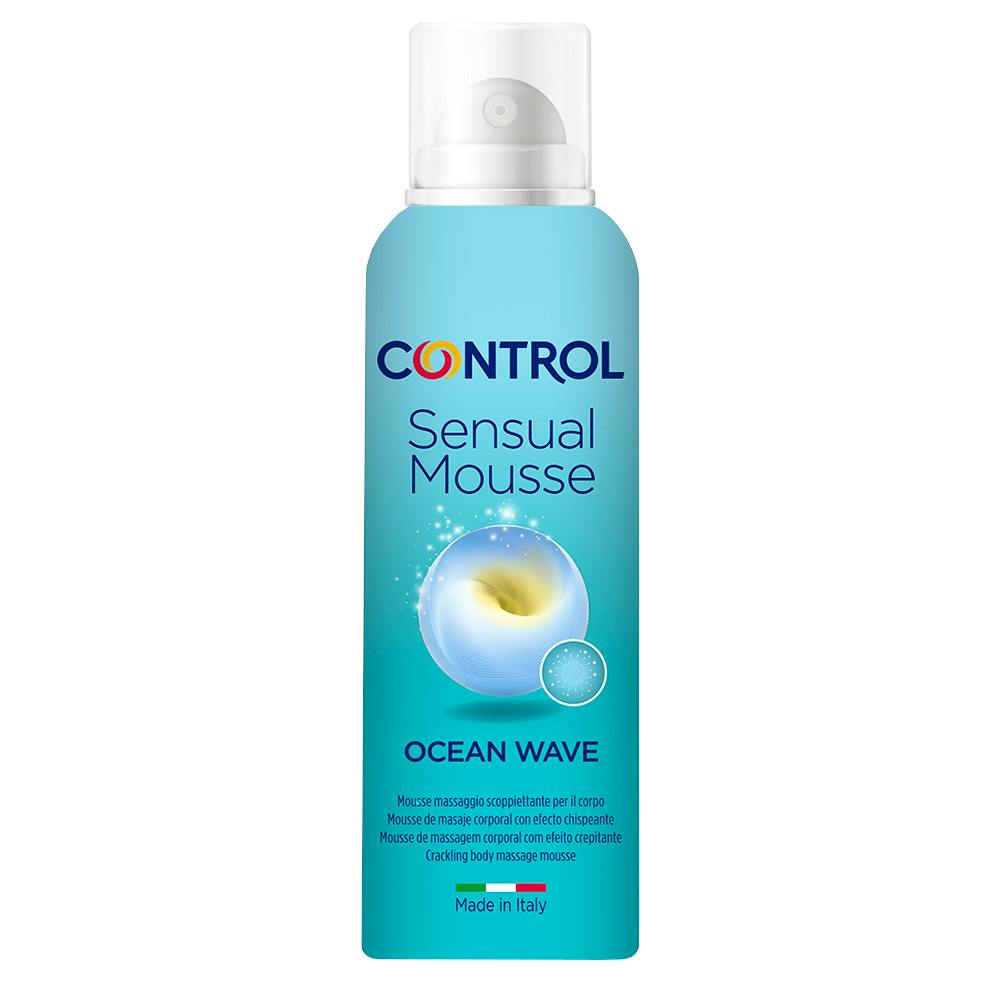CONTROL SENSUAL MOUSSE OCEAN WAVE MASAJE CORPORAL 1 SPRAY 125 ML