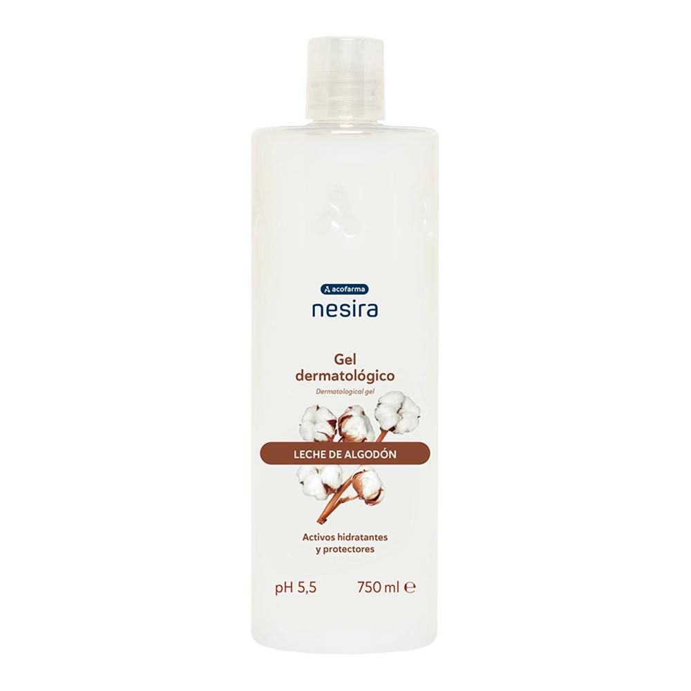 ACOFARMA VIVERA GEL LECHE ALGODON 1 ENVASE 750 ML