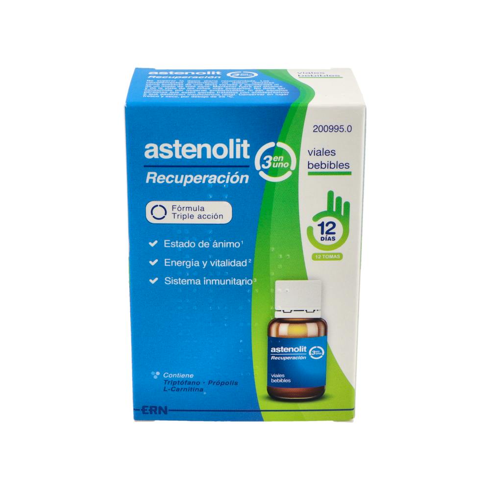 ASTENOLIT RECUPERACION 12 VIALES 10 ML