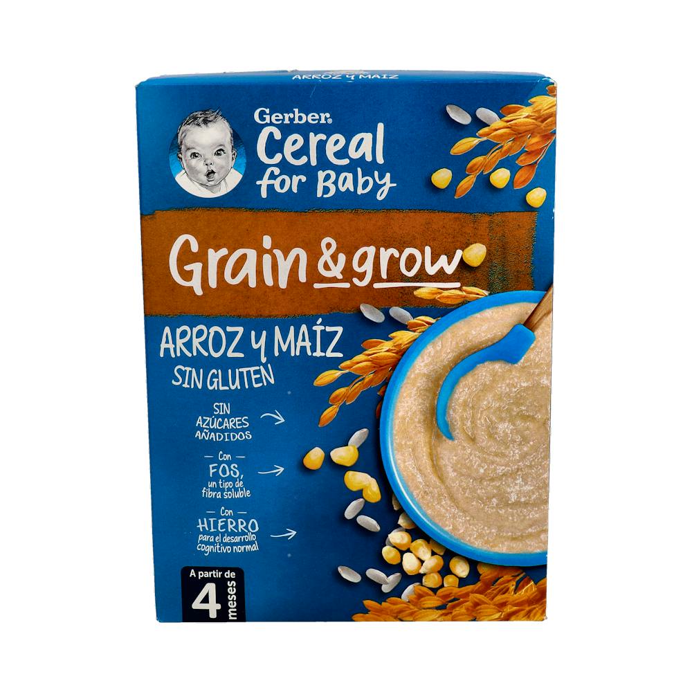 GERBER MAIZ Y ARROZ SIN GLUTEN 1 ESTUCHE 250 G