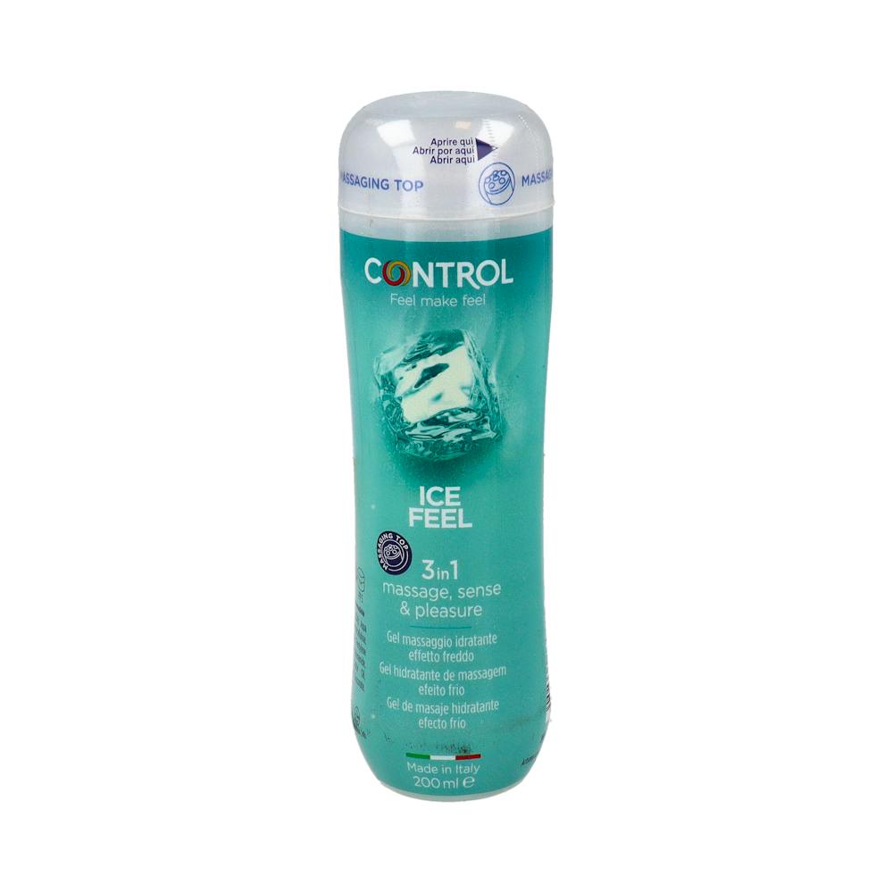 CONTROL ICE FEEL GEL DE MASAJE HIDRATANTE 1 ENVASE 200 ML