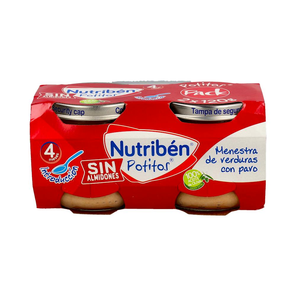 NUTRIBEN MENESTRA DE VERDURAS CON PAVO 120 GR