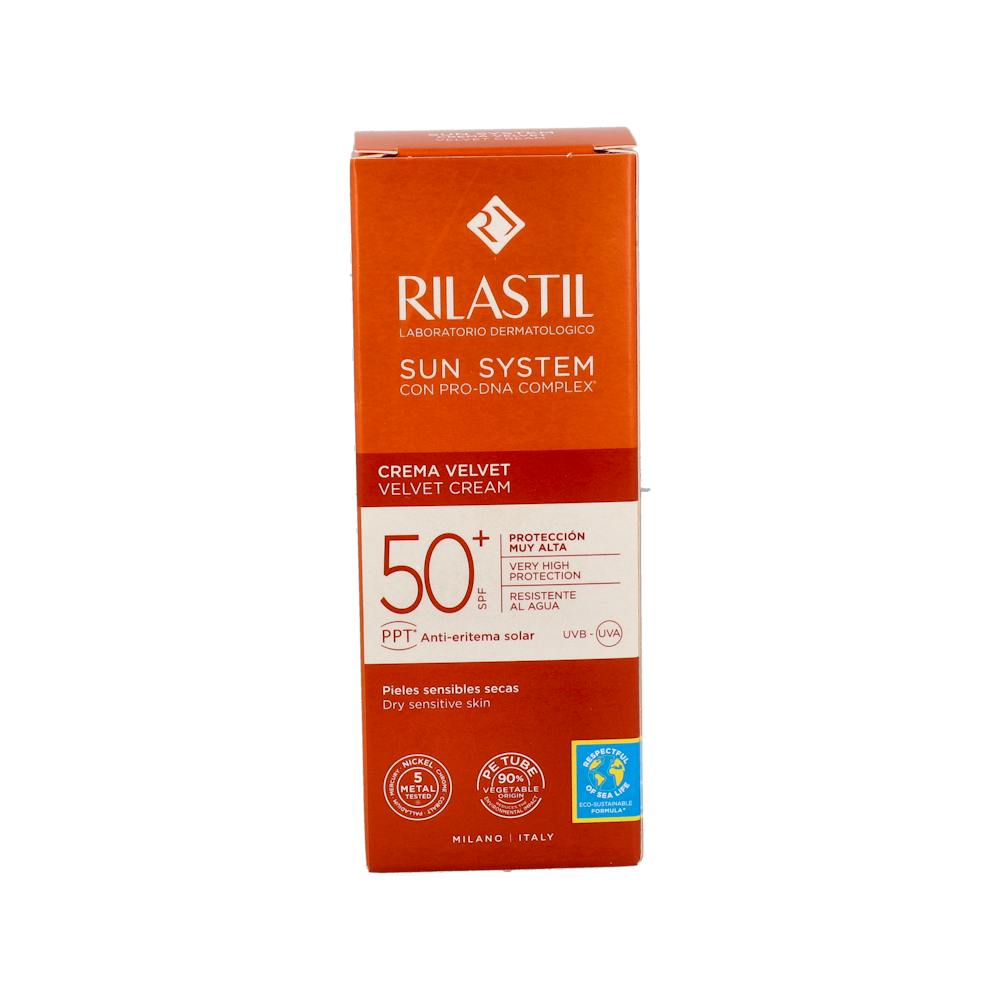 RILASTIL SUN SYSTEM SPF50+ CREMA VELVET 50 ML