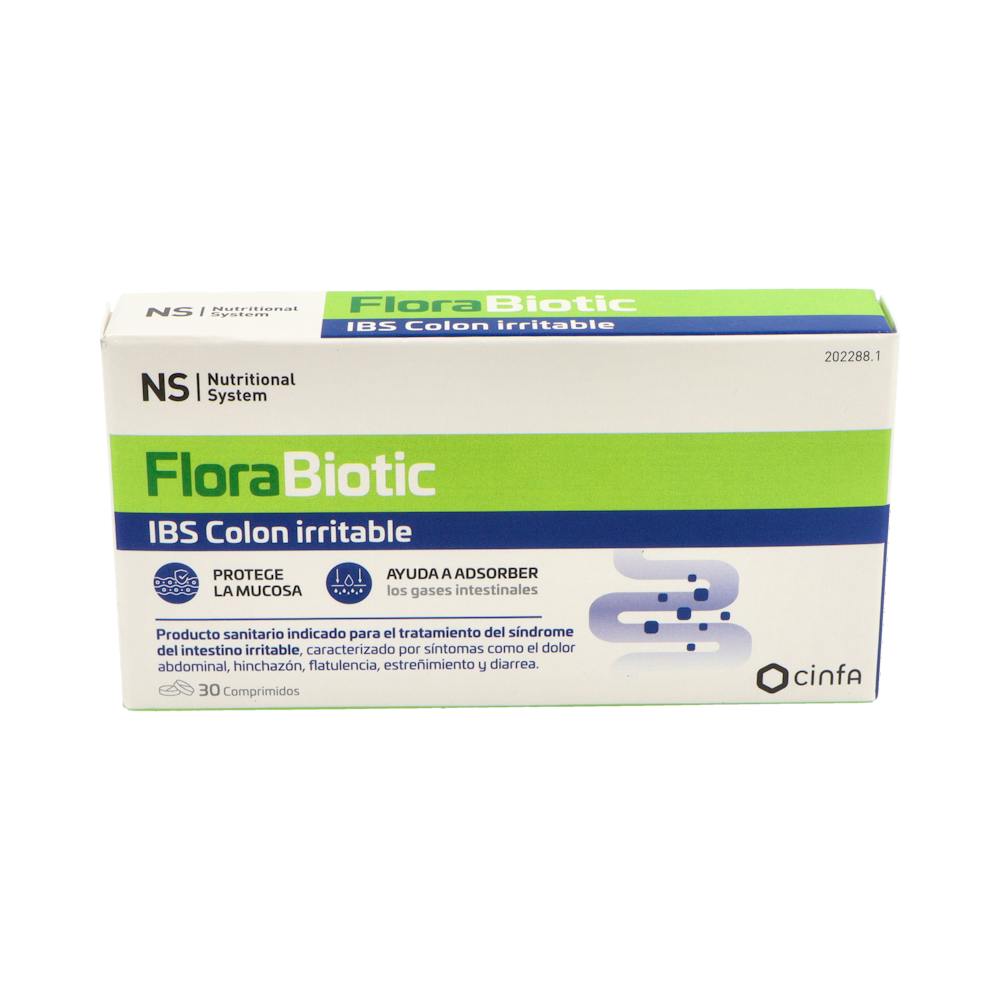NS FLORABIOTIC IBS COLON IRRITABLE 30 COMPRIMIDOS