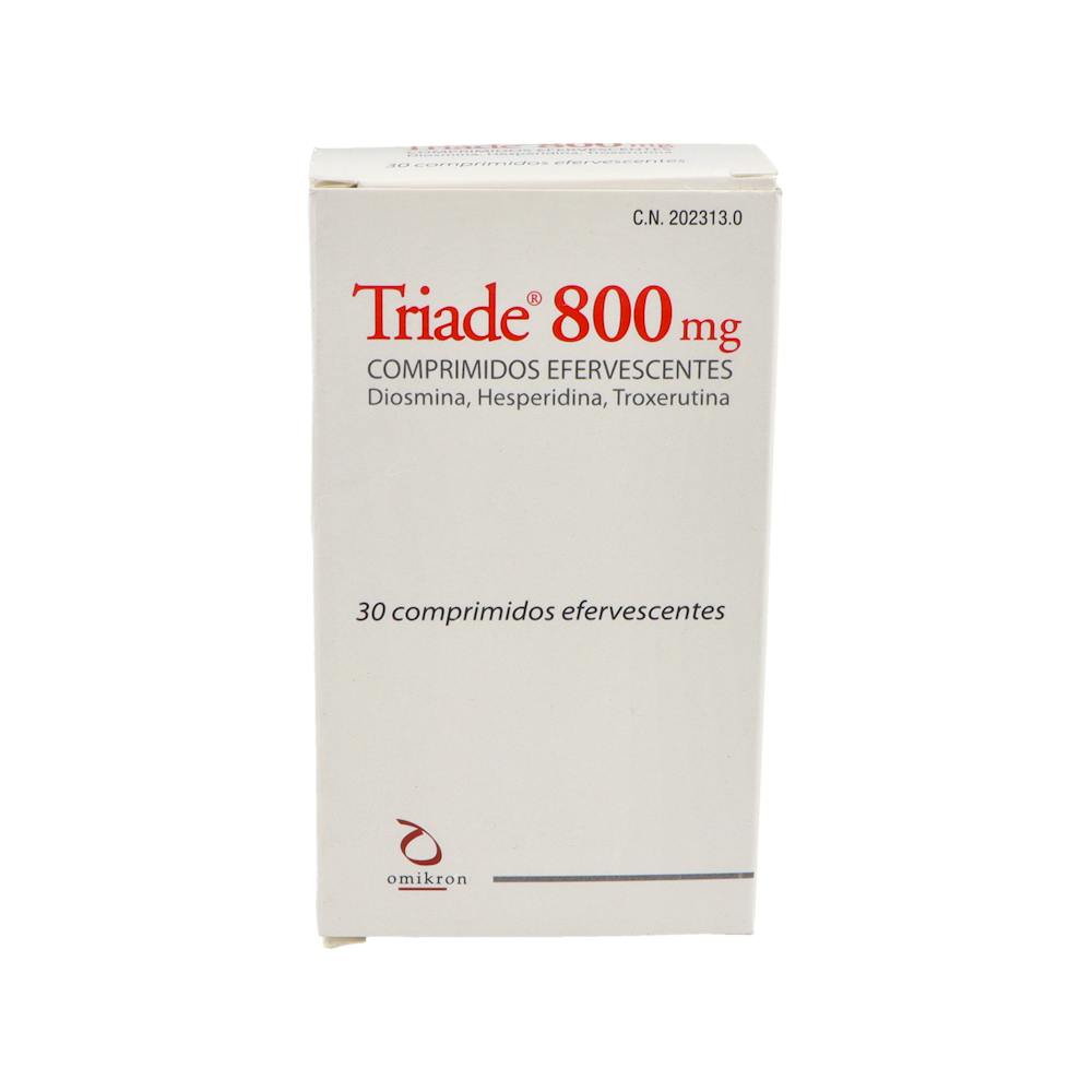 TRIADE 800 MG 30 COMPRIMIDOS EFERVESCENTES