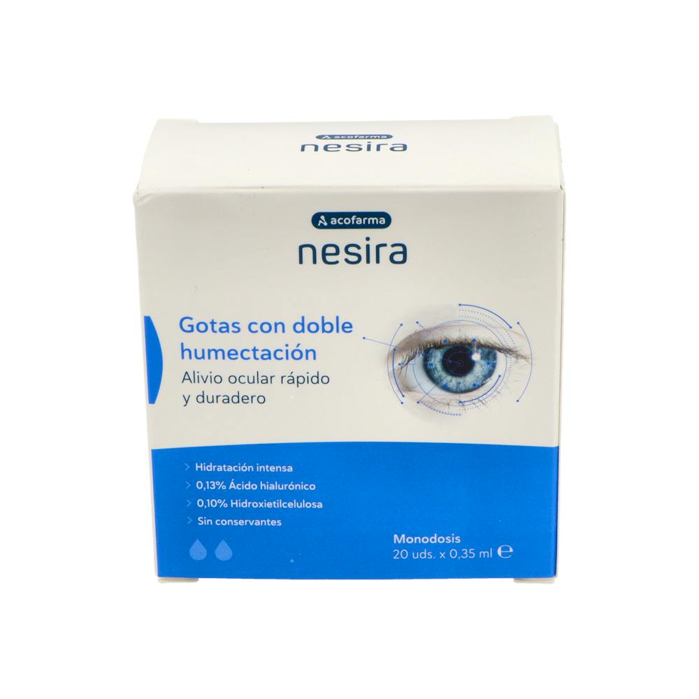 ACOFARMA NESIRA GOTAS CON DOBLE HUMECTACION AH 20 MONODOSIS 035 ML