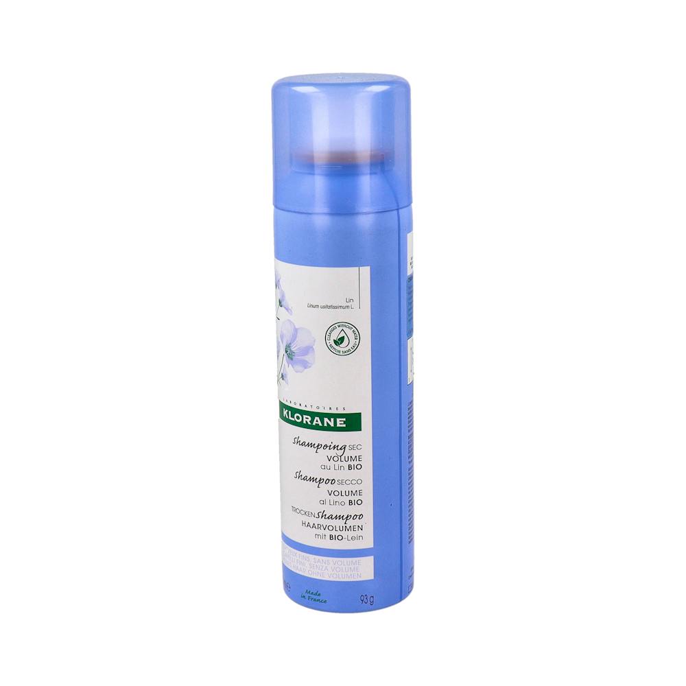 KLORANE CHAMPU SECO VOLUMEN AL LINO BIO 1 ENVASE 150 ML