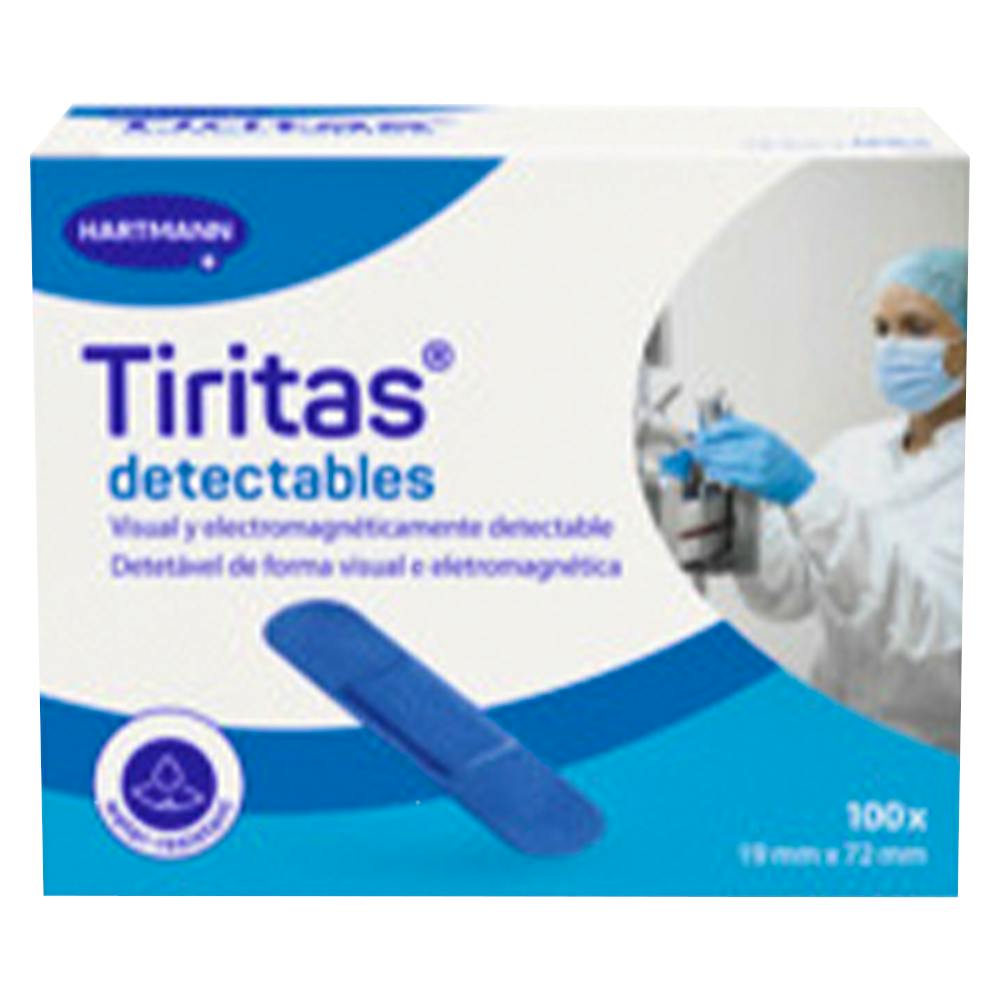 TIRITAS AZULES 100 UDS