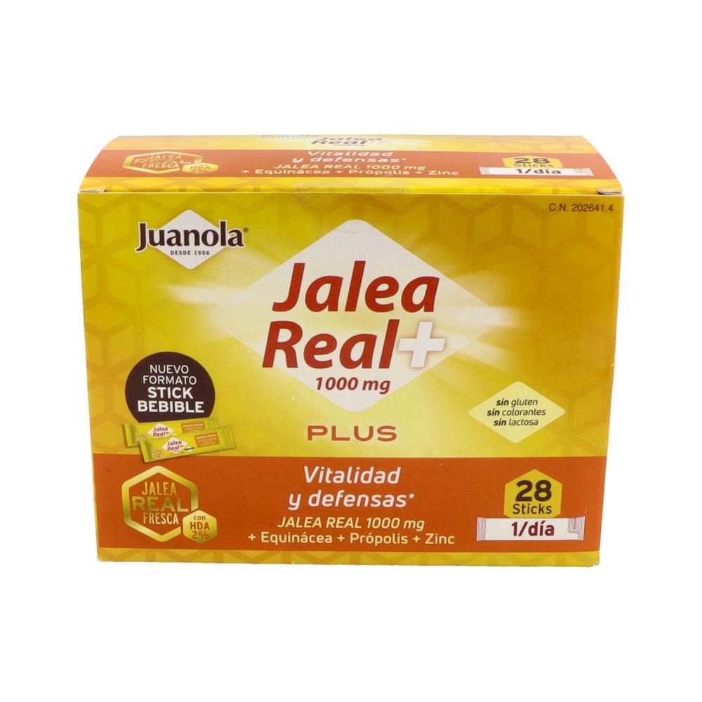 JUANOLA JALEA REAL PLUS 28 SOBRES 10 ML