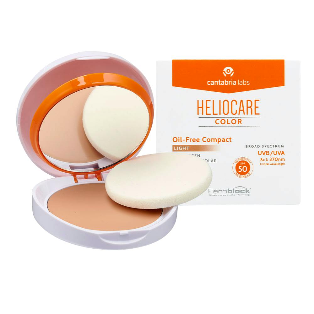 HELIOCARE SPF 50 COMPACTO OIL FREE 1 ENVASE 10 G LIGHT