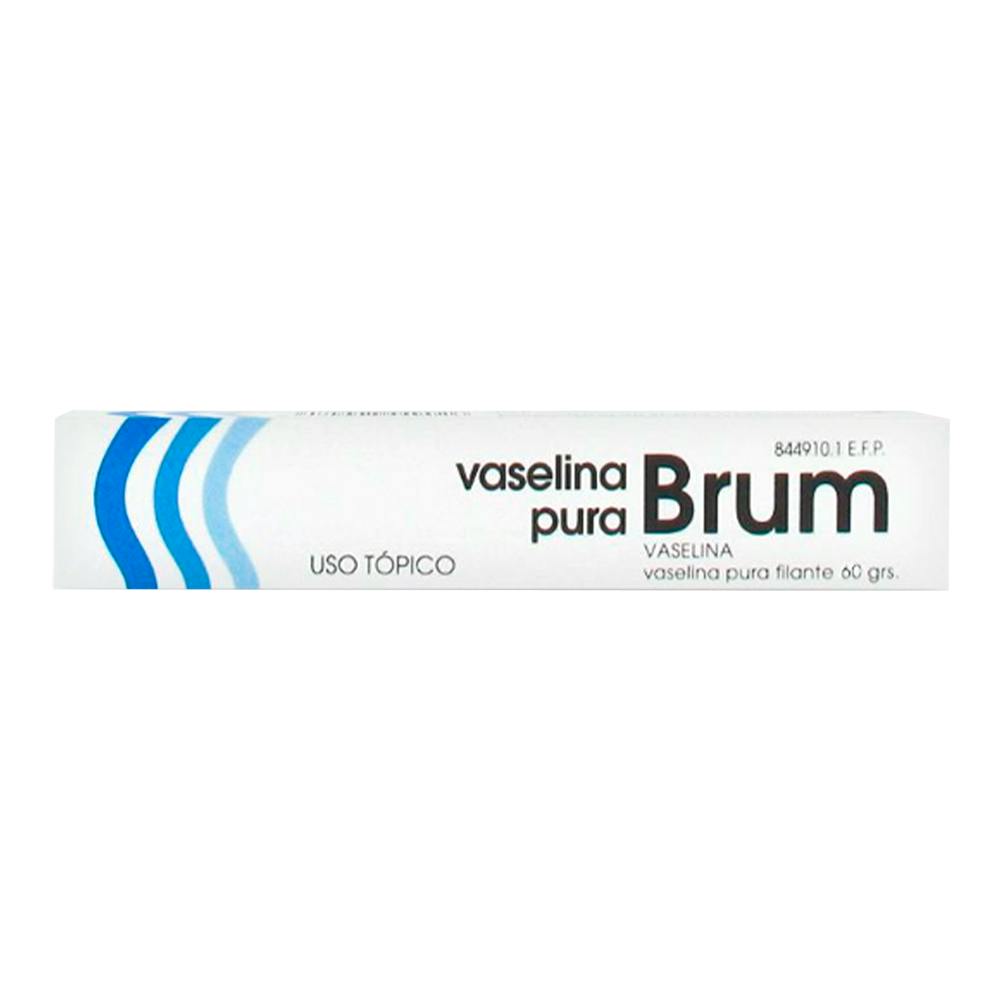 VASELINA PURA BRUM 1 TUBO 60 G