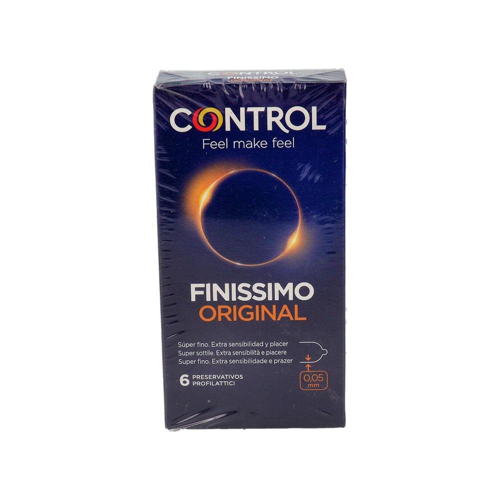 CONTROL FINISSIMO ORIGINAL PRESERVATIVOS 6 UNIDADES